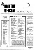 Decreto 1871-77 en Boletín Oficial de la República Argentina