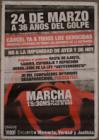 24 de marzo a 36 años del golpe
