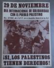 Día Internacional de solidaridad con el pueblo palestino