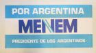 Menem presidente de los argentinos