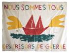 Bandera de AIDA "Nous sommes tous des trésors de guerre" (Sarkis)