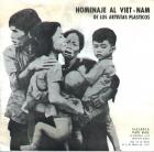 Catálogo de la exposición "Homenaje a Vietnam", Galería Van Riel.