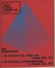 Miguel Rojas Mix (ed.), Dos encuentros: Encuentro de artistas plásticos del Cono Sur y Encuentros de plástica latinoamericana, Santiago de Chile, Editorial Andrés Bello, 1973.