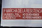 Afiche IX Marcha de la Resistencia
