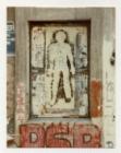Primer siluetazo, silueta de un hombre sobre muro urbano.