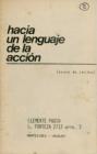 Clemente Padín, Hacia un lenguaje de la acción (acuse de recibo)
