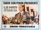 Todos con Perón presidente